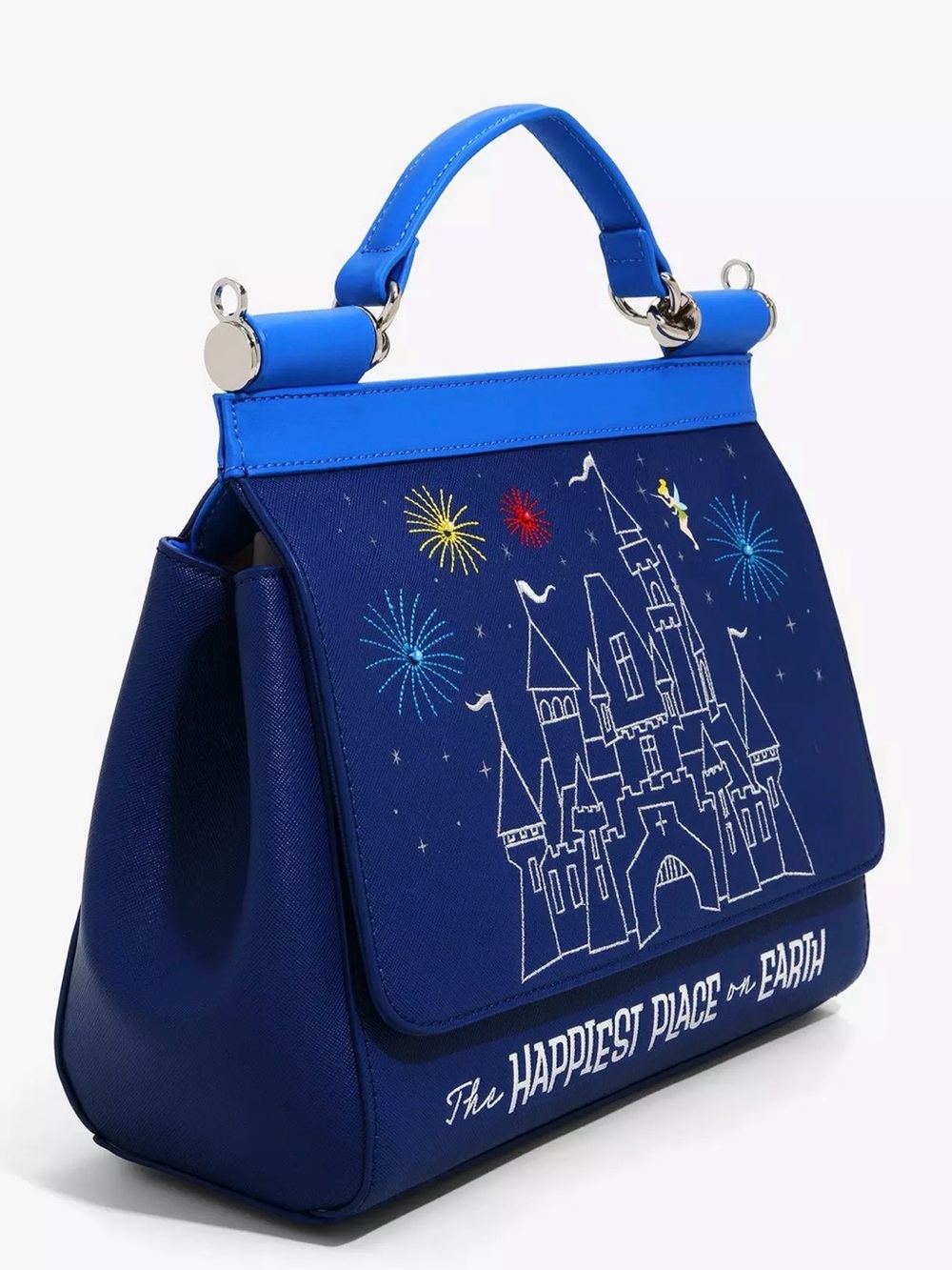New Loungefly Disney 65th Anniversary Happiest Place on Earth Handbag - Picture 2 of 7